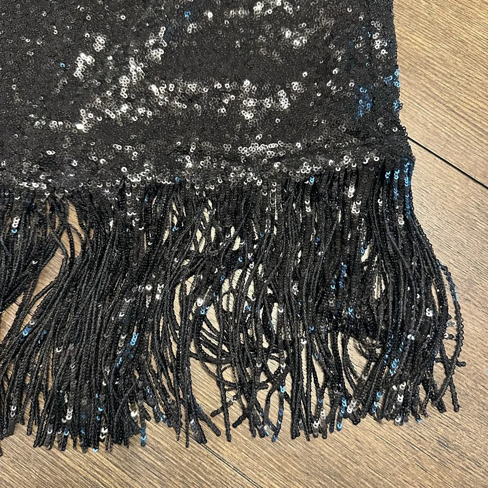 Kate Spade Black Sequin Pencil Skirt - Picture 3 of 6